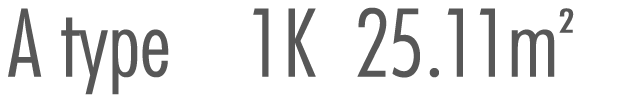 A type  1K  25.11m2 